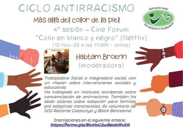 Ciclo antirracismo Atlas1 Cine Forum