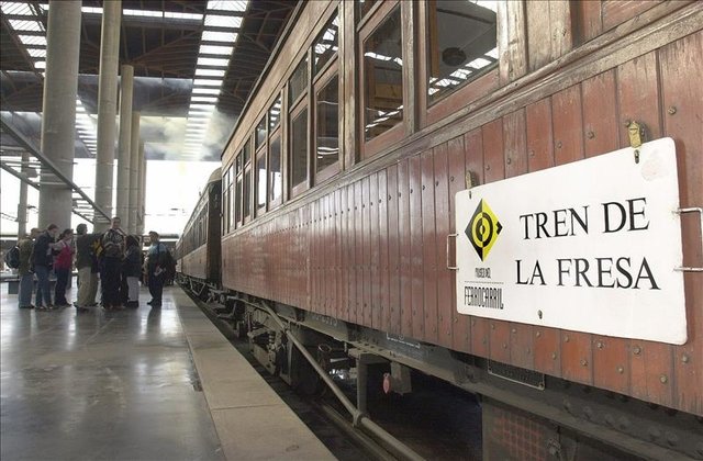 tren de la fresa